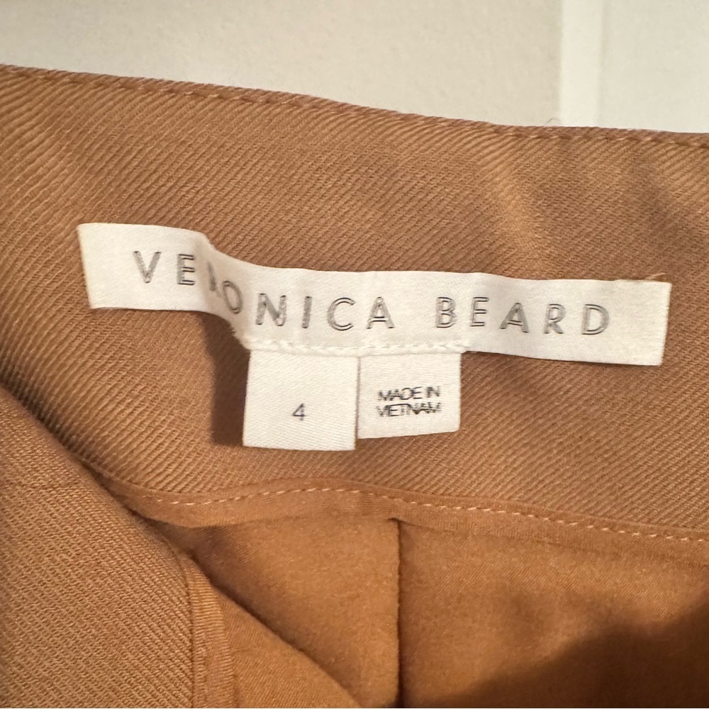 Veronica Beard Tindaya Pant (camel) - Picture 5 of 5
